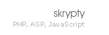 Skrypty PHP, ASP, JavaScript
