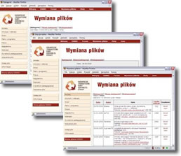 Aplikacja: Wymiana plików